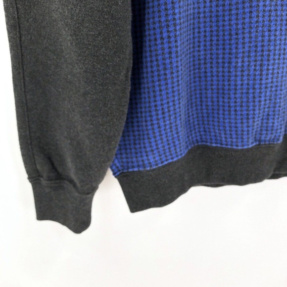 Straight Down NEW Mens Size Small Rockford Houndstooth Golf Sweater Mock Neck - Picture 4 of 7